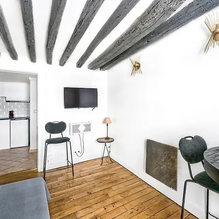 Grands Boulevards - Vivienne 1bdr Appartamento *